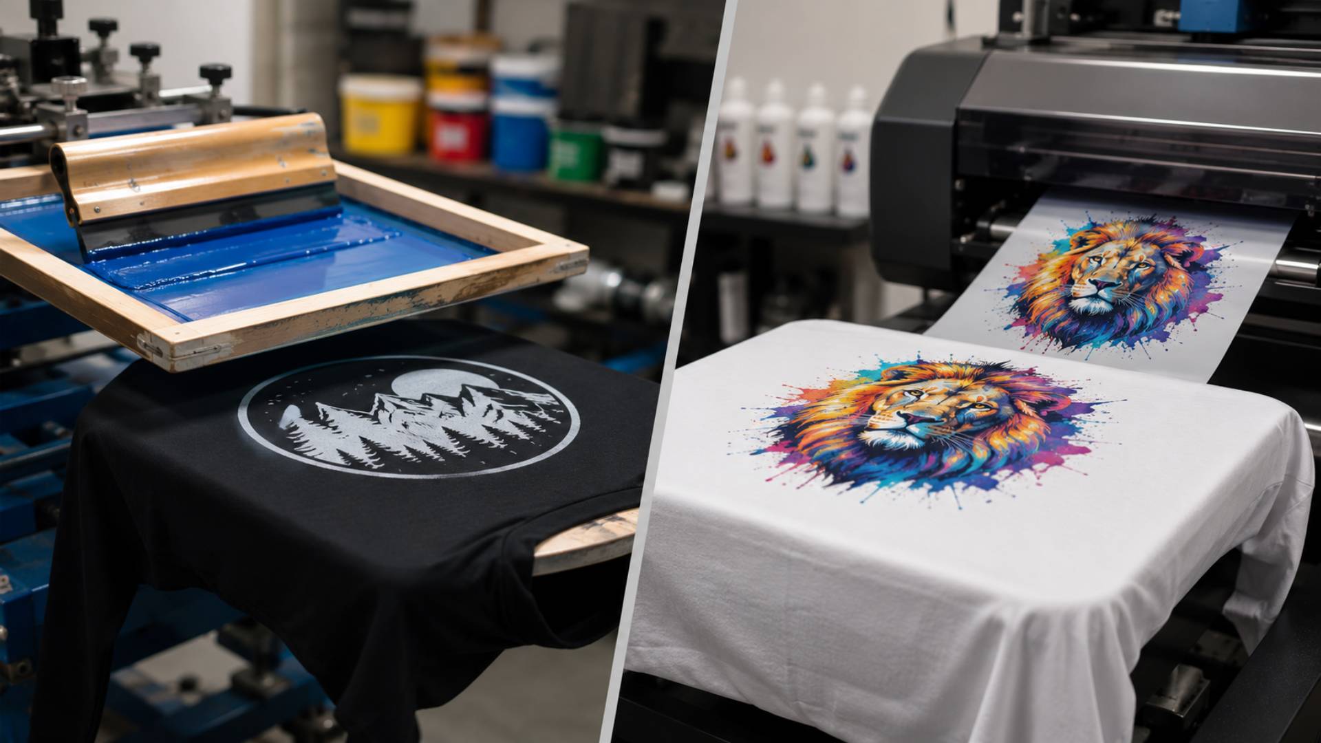Serigrafi Baskı Nedir? DTF ve Serigrafi Arasındaki Farklar