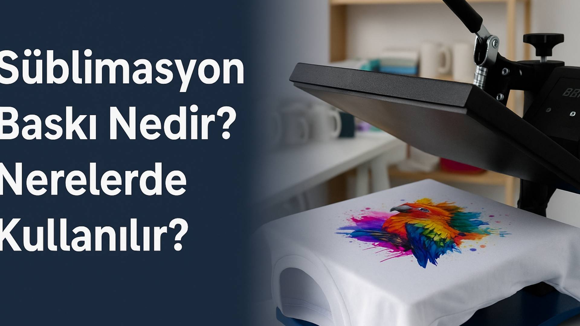 Süblimasyon Baskı Nedir? Nerelerde Kullanılır?