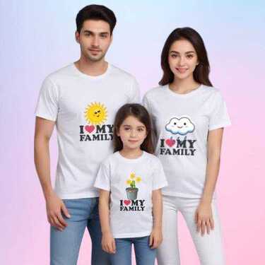 Aile Tişört Kombinleri