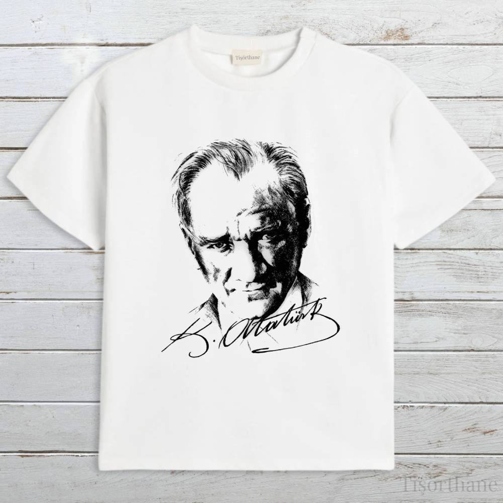 Atatürk Baskılı Çocuk Tişörtü