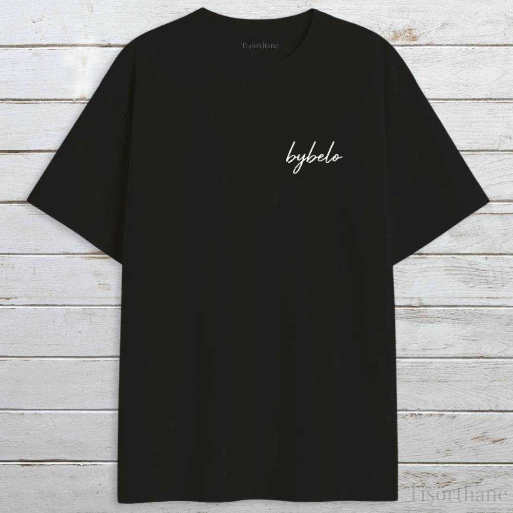 Kişiye Özel Oversize Tişört -  Arkalı Önlü Baskı